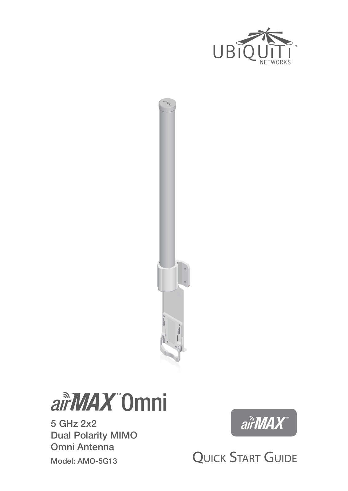 Ubiquiti Networks AMO-5G13 User guide