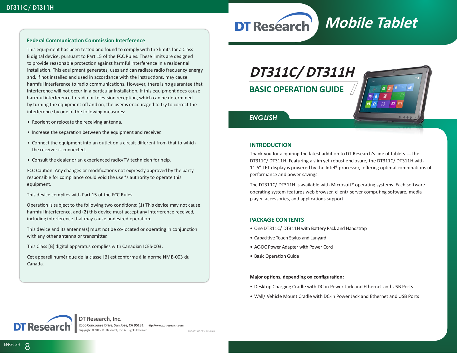 WebDT DT311C, DT311H User Manual