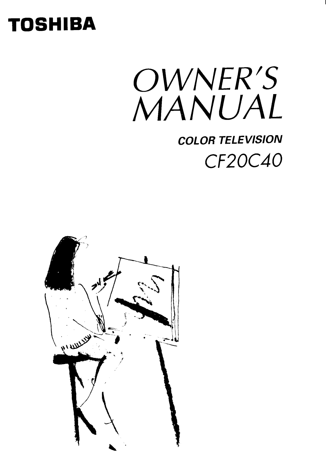 Toshiba CF20C40 User Manual