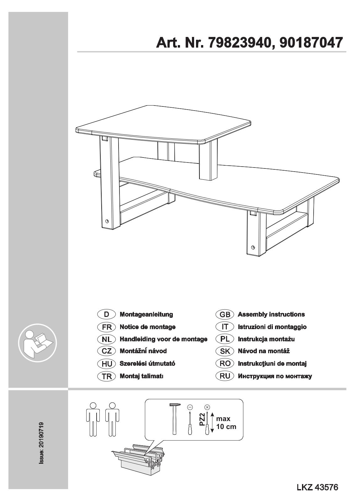 Home affaire Geta Assembly instructions