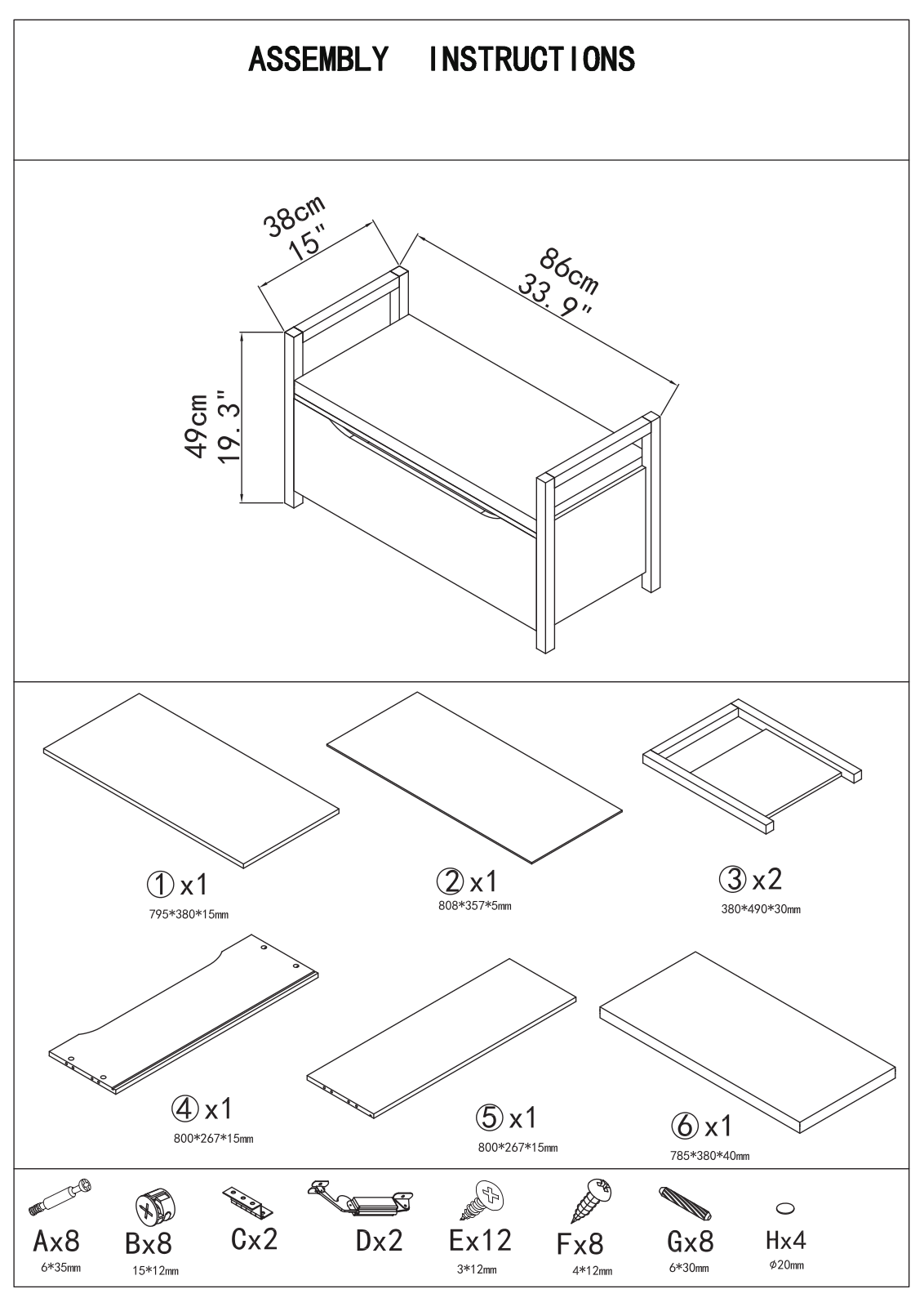Winston Porter W005382221 Assembly Instructions - ManualMachine.com