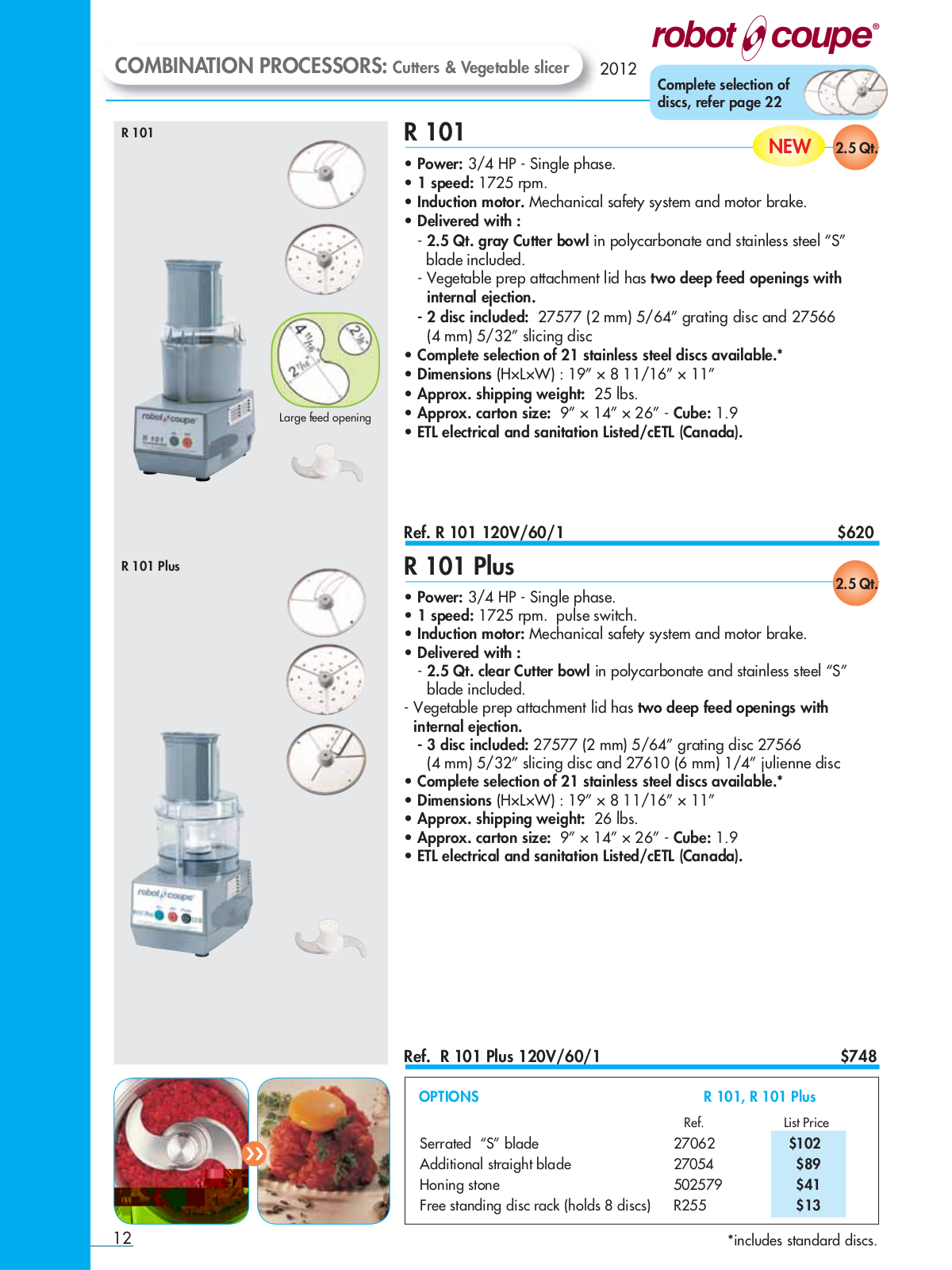 Robot Coupe R 101 User Manual