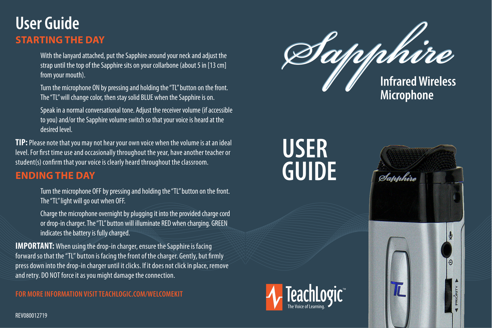 Teachlogic Sapphire User Manual