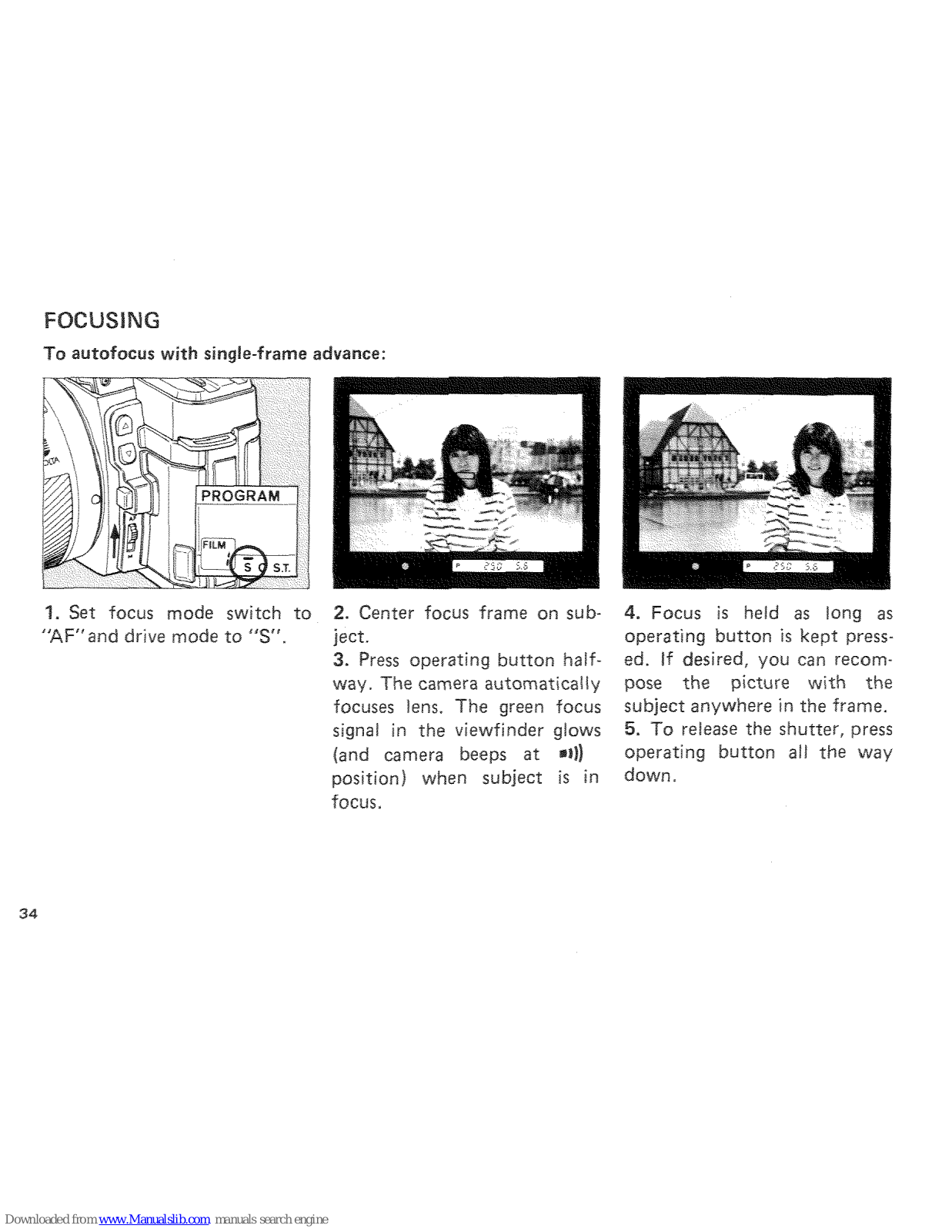 Minolta 7000 2 User Manual