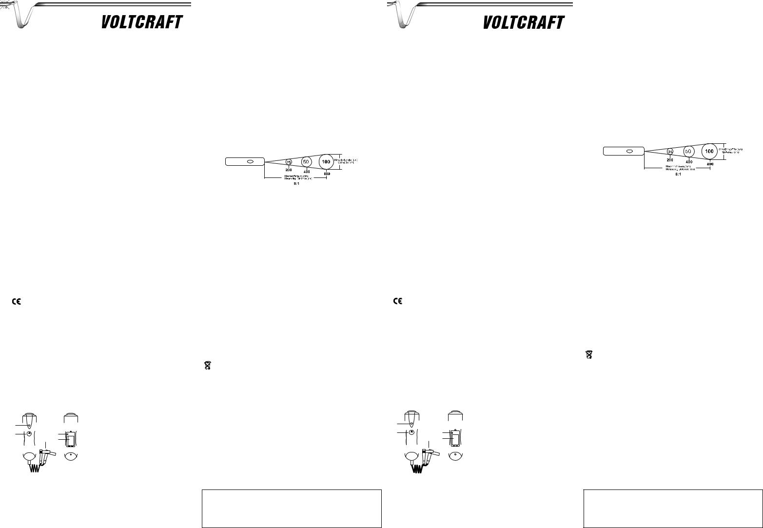 VOLTCRAFT IR-550A User guide