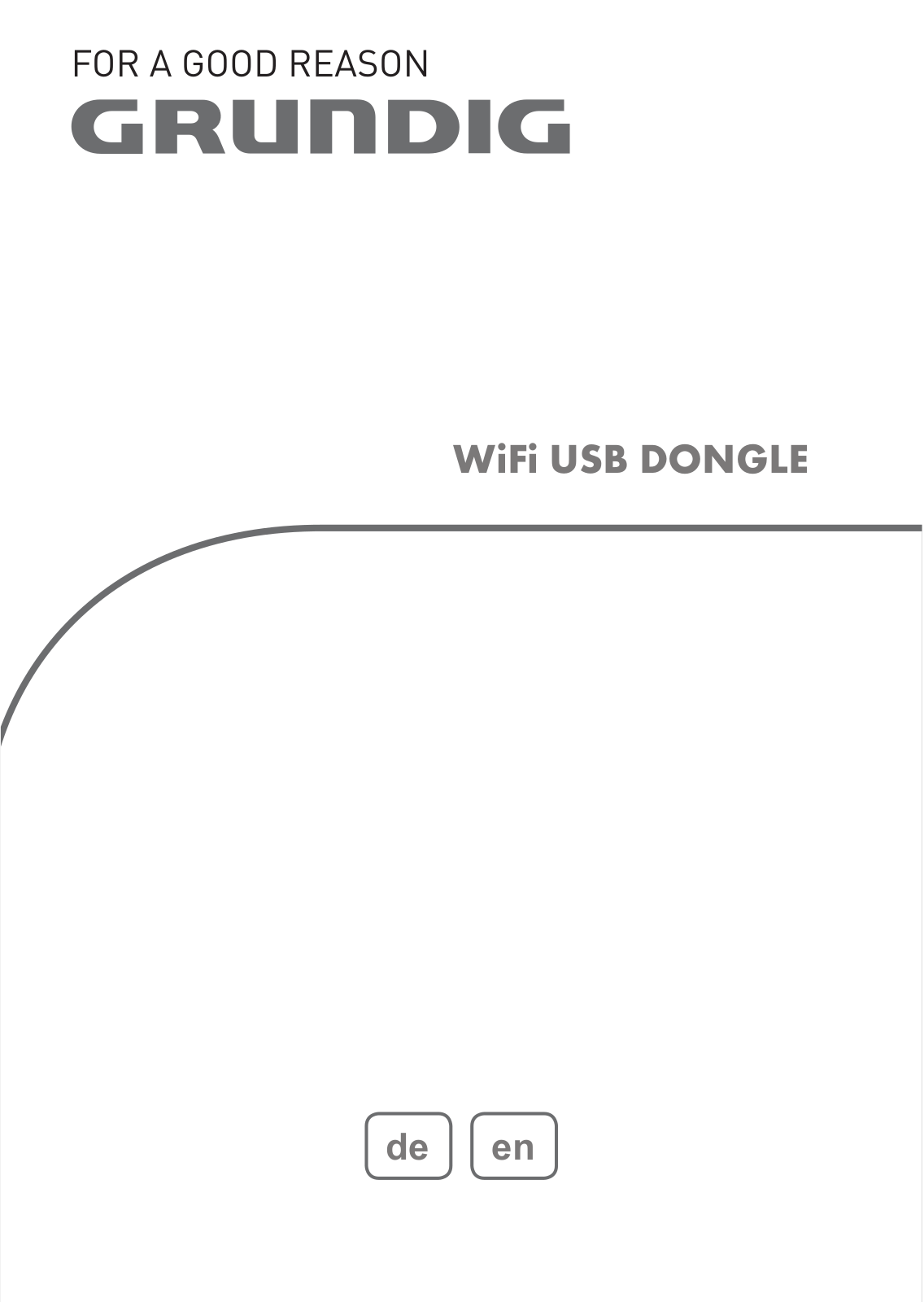 Grundig WIFI USB DONGLE User Manual