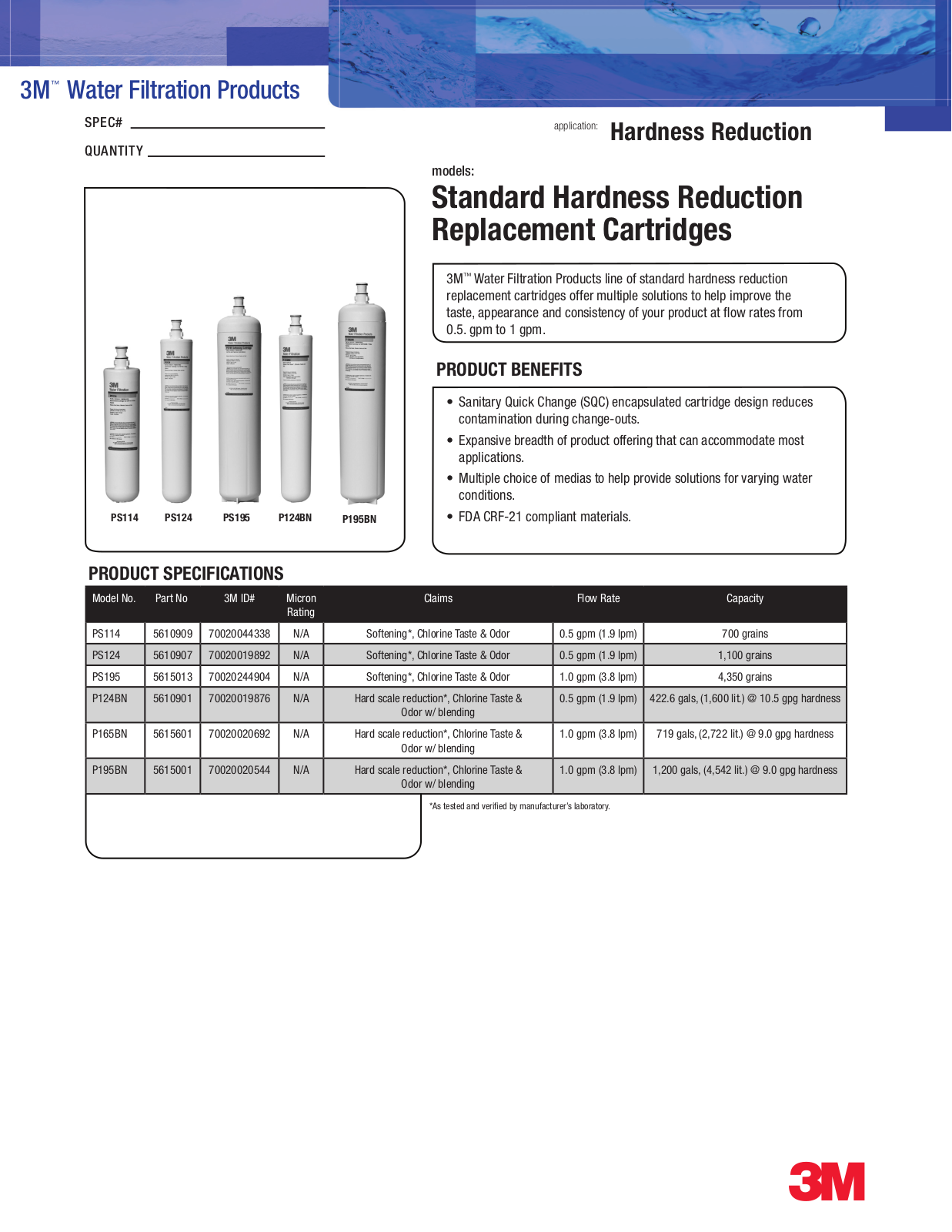 3M P124BN User Manual