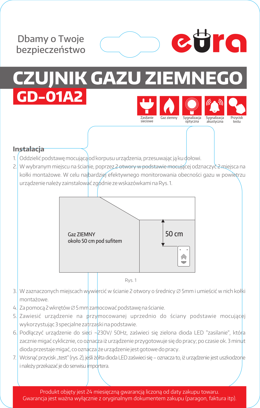 EURA GD-01A2 User guide - ManualMachine.com
