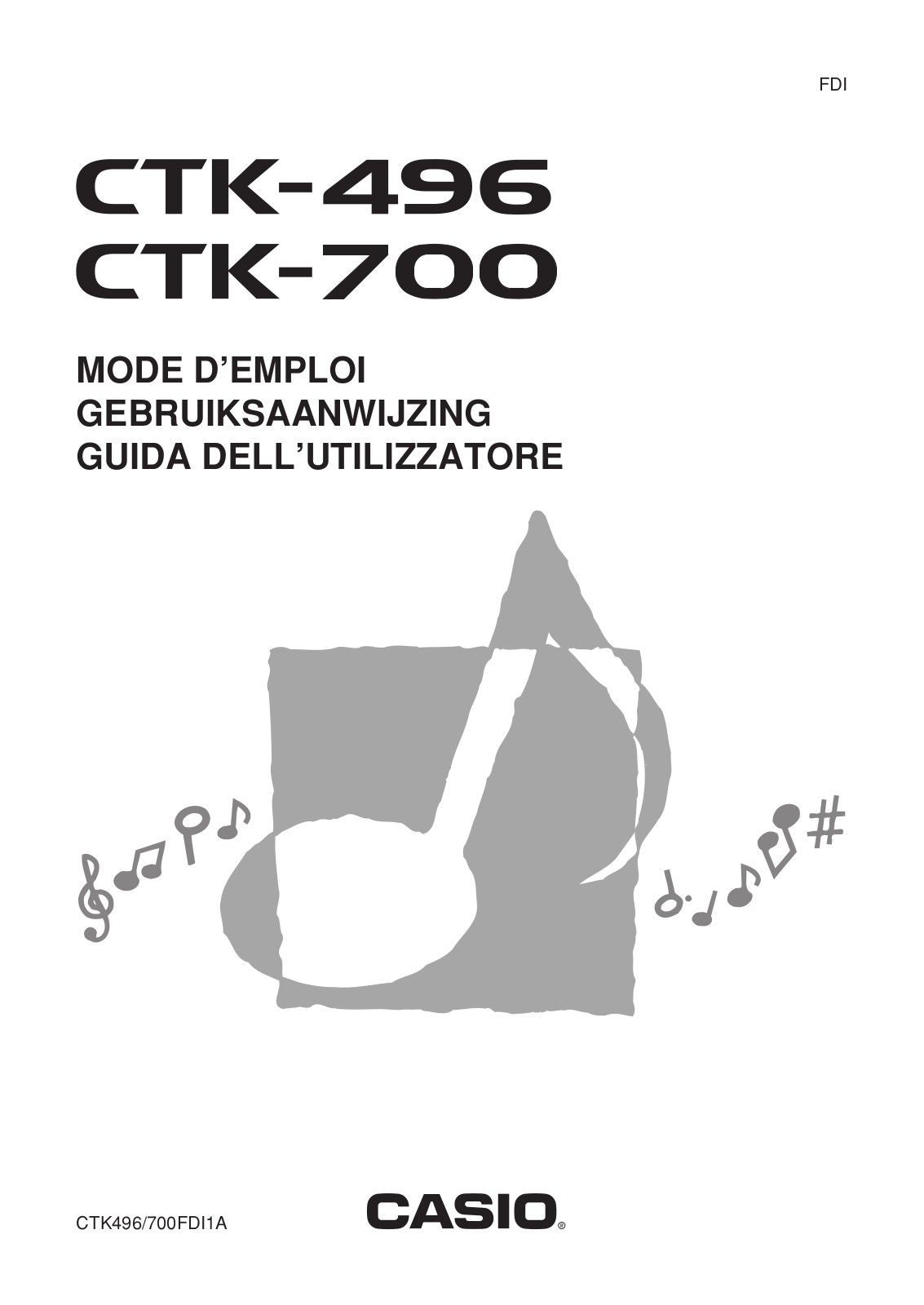 Casio CTK700, CTK496 User Manual