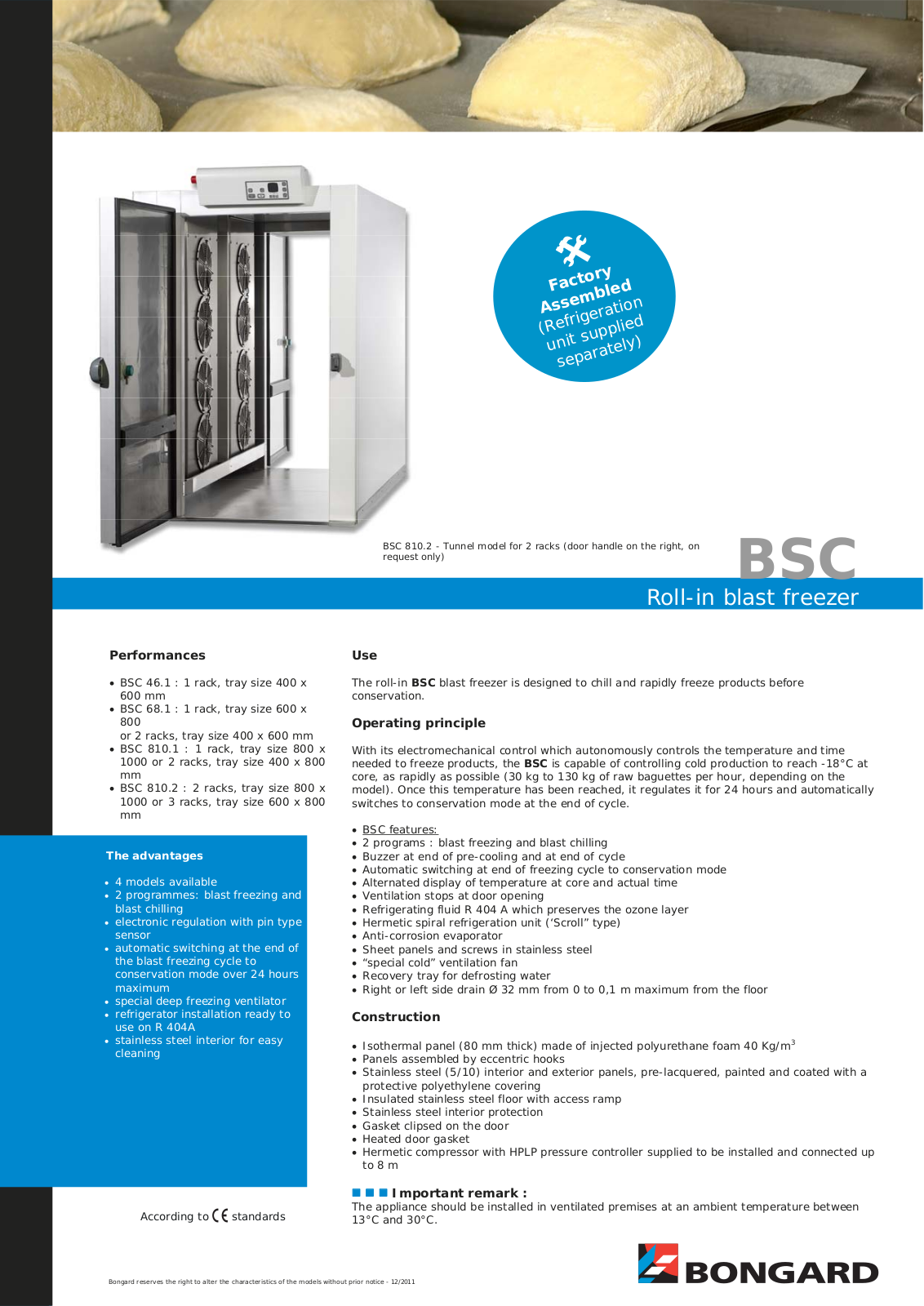 Bongard BSC 810.2 User Manual