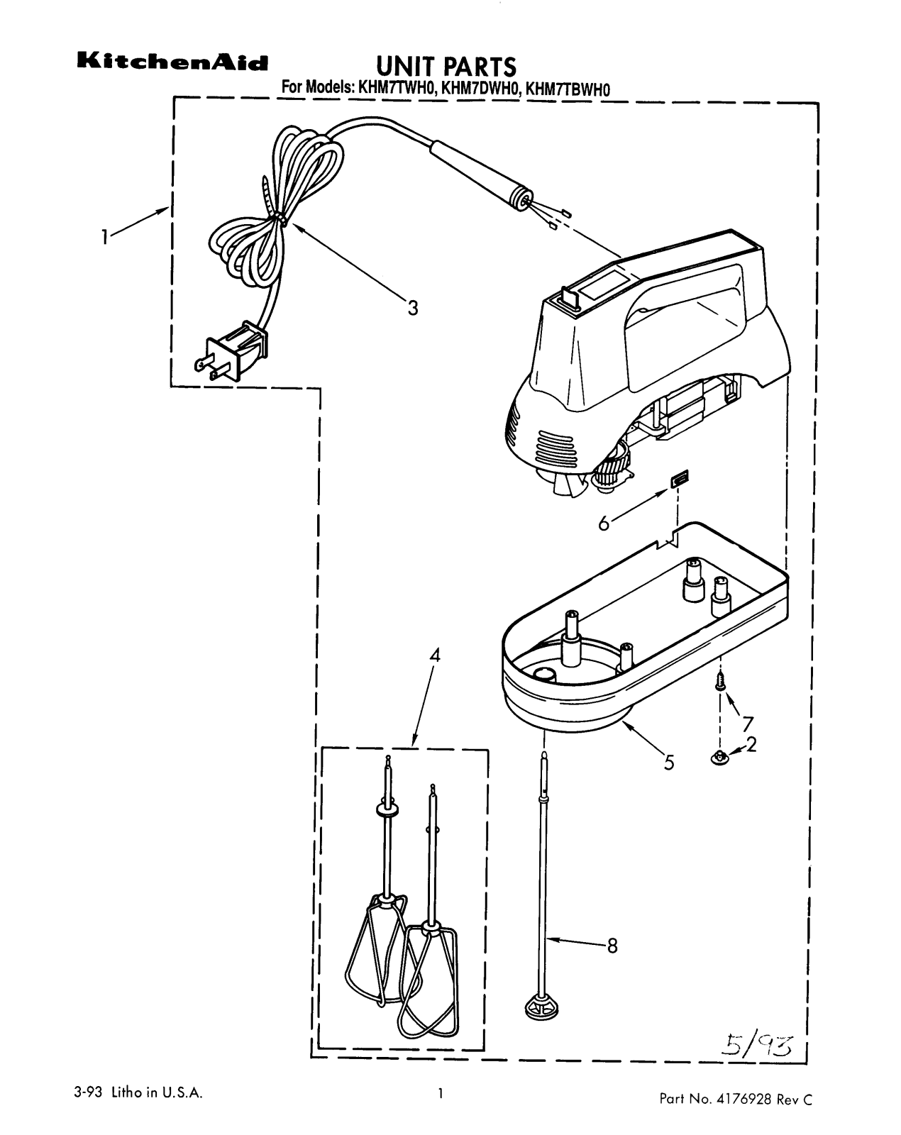 Kitchenaid Khm7dwh0 Installation Template