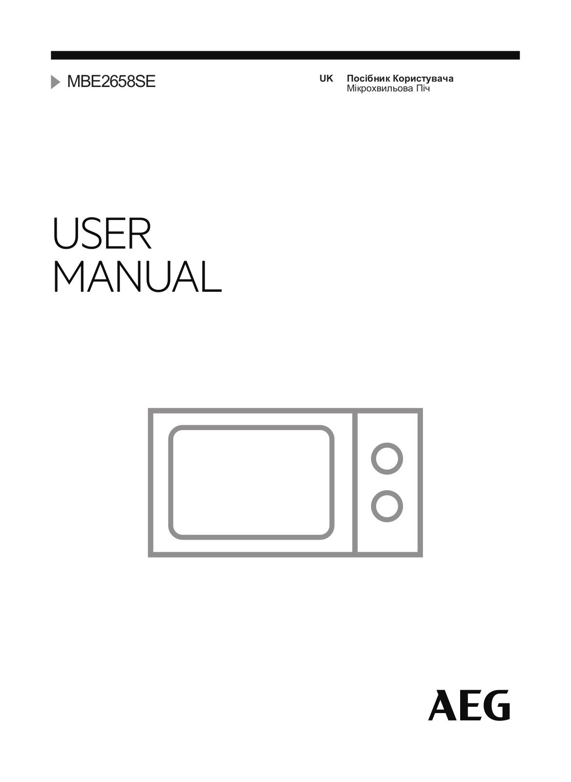 AEG MBE2658SE User Manual
