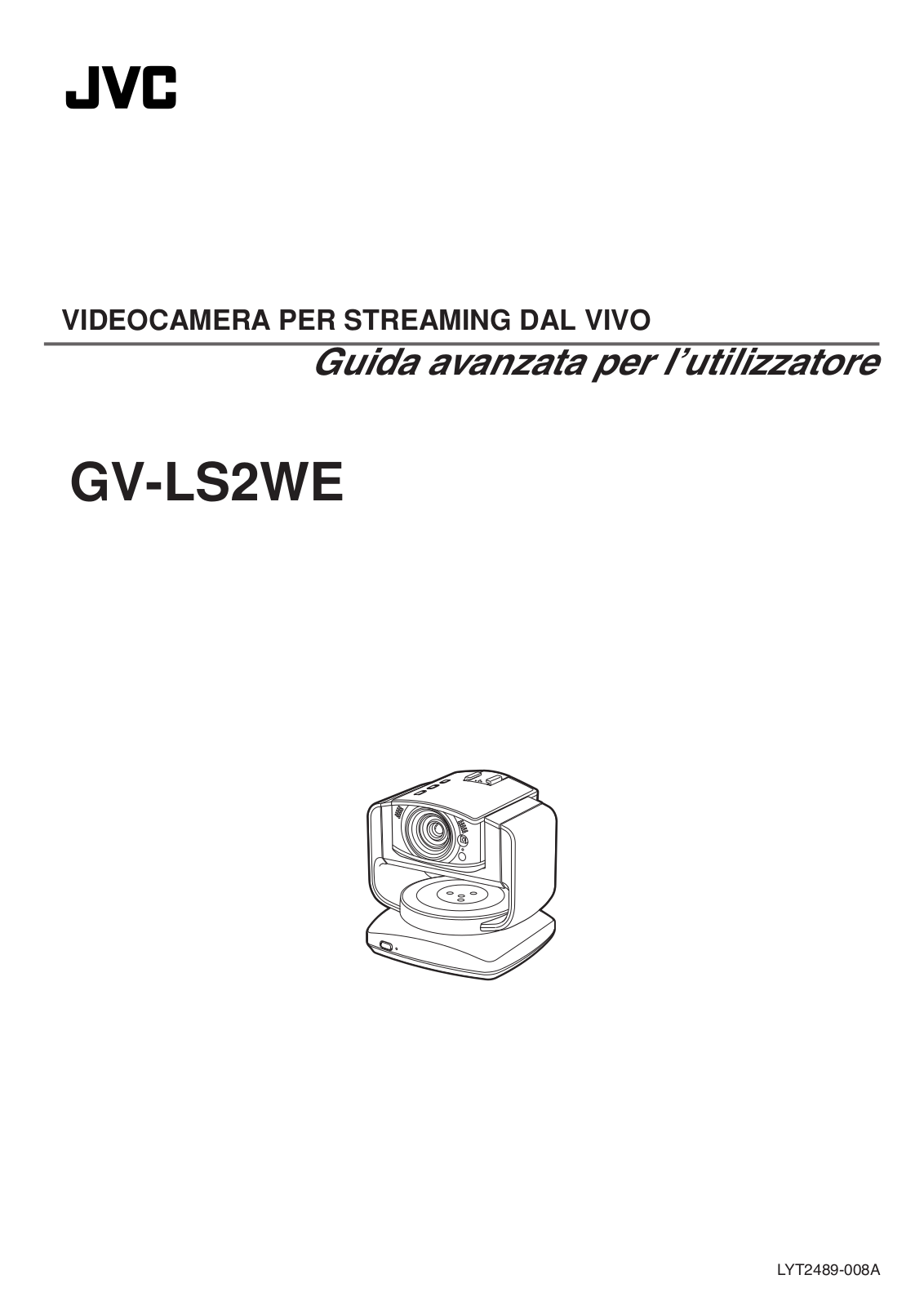 JVC GV-LS2WE User guide