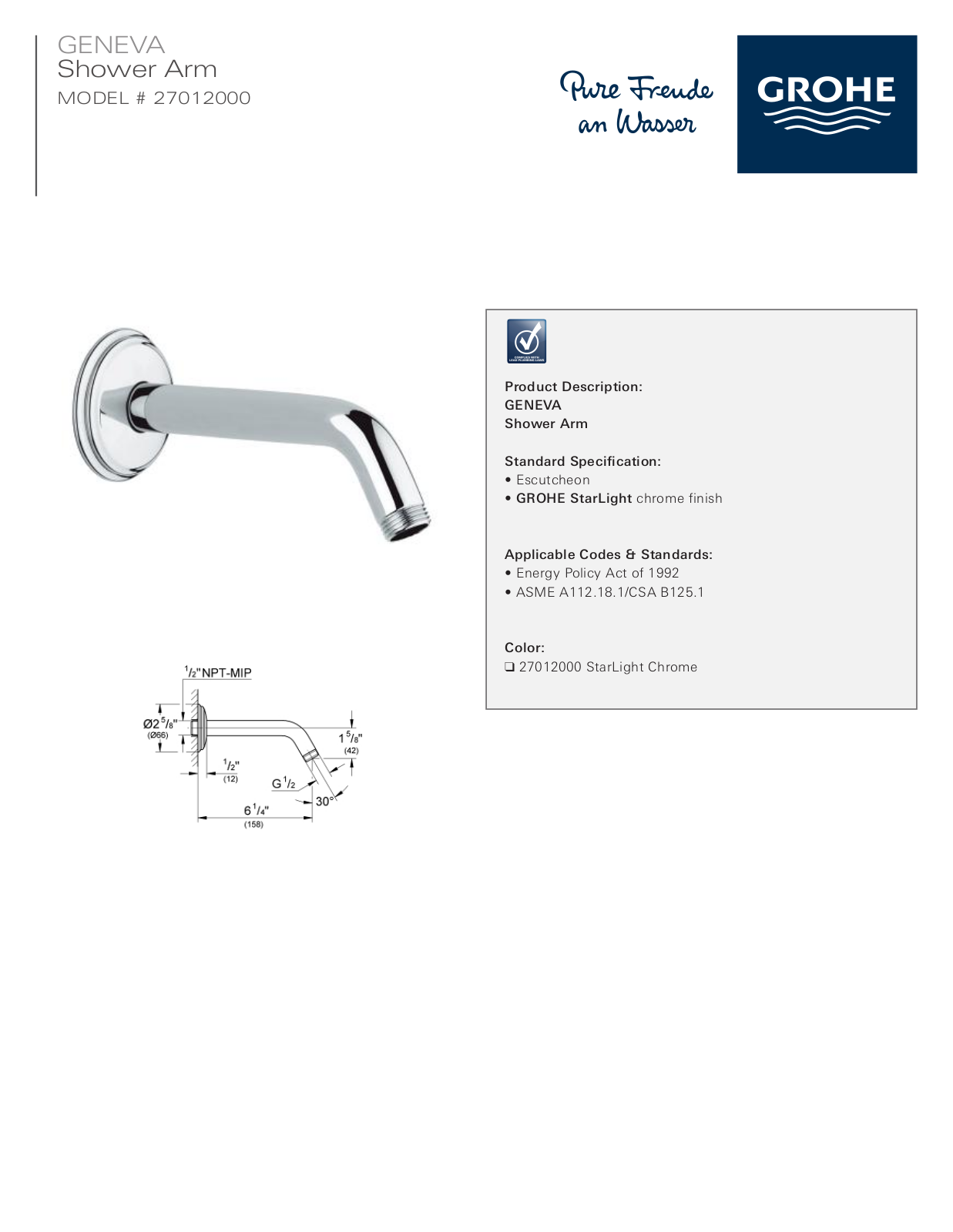 GROHE W004510032 Specifications - ManualMachine.com