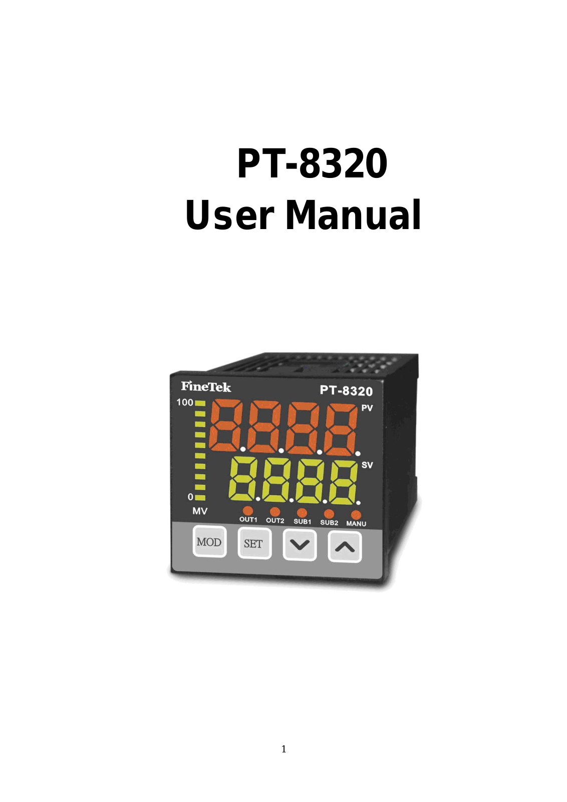 FineTek PT-8320 User Manual