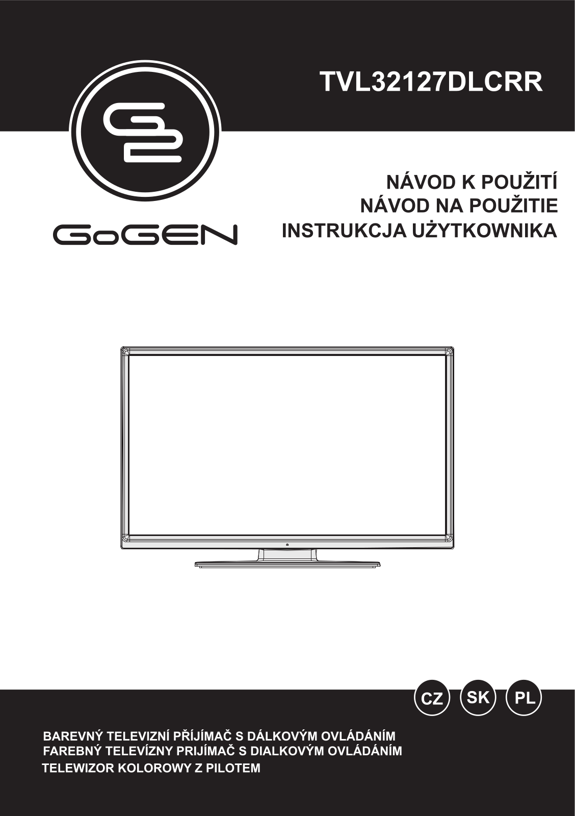 GoGen TVL 32127 DLCRR User Manual