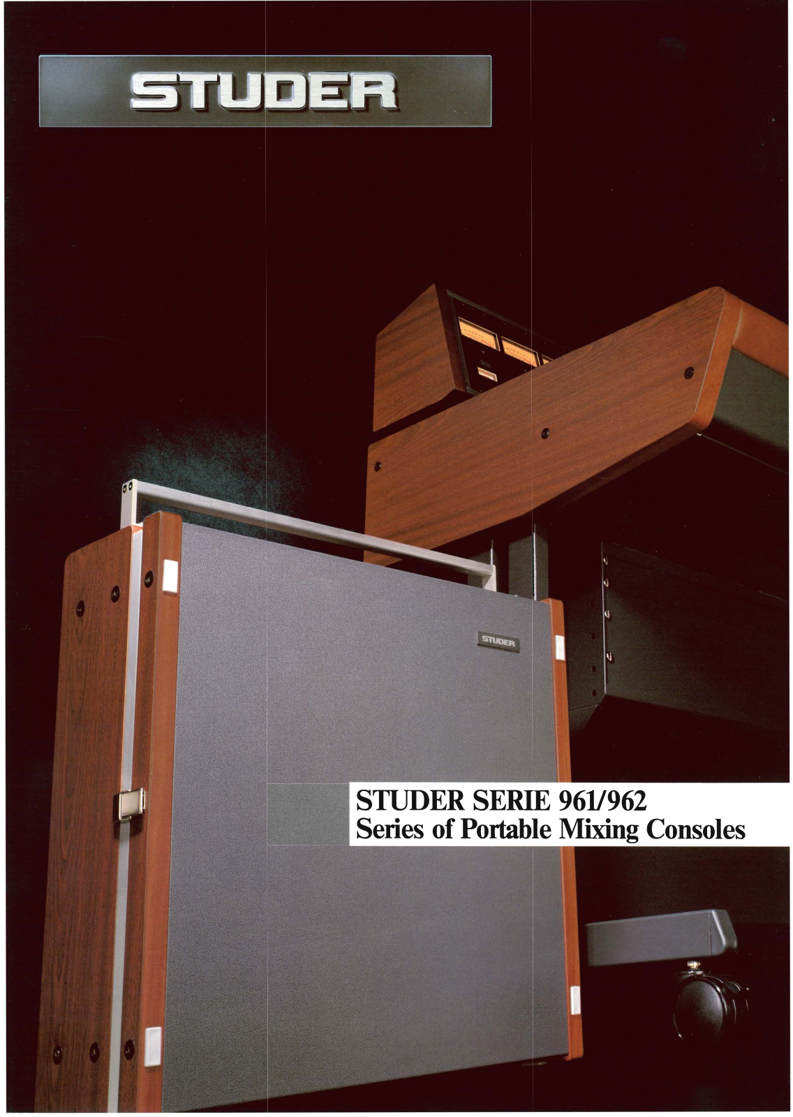 Studer 961, 962 Brochure