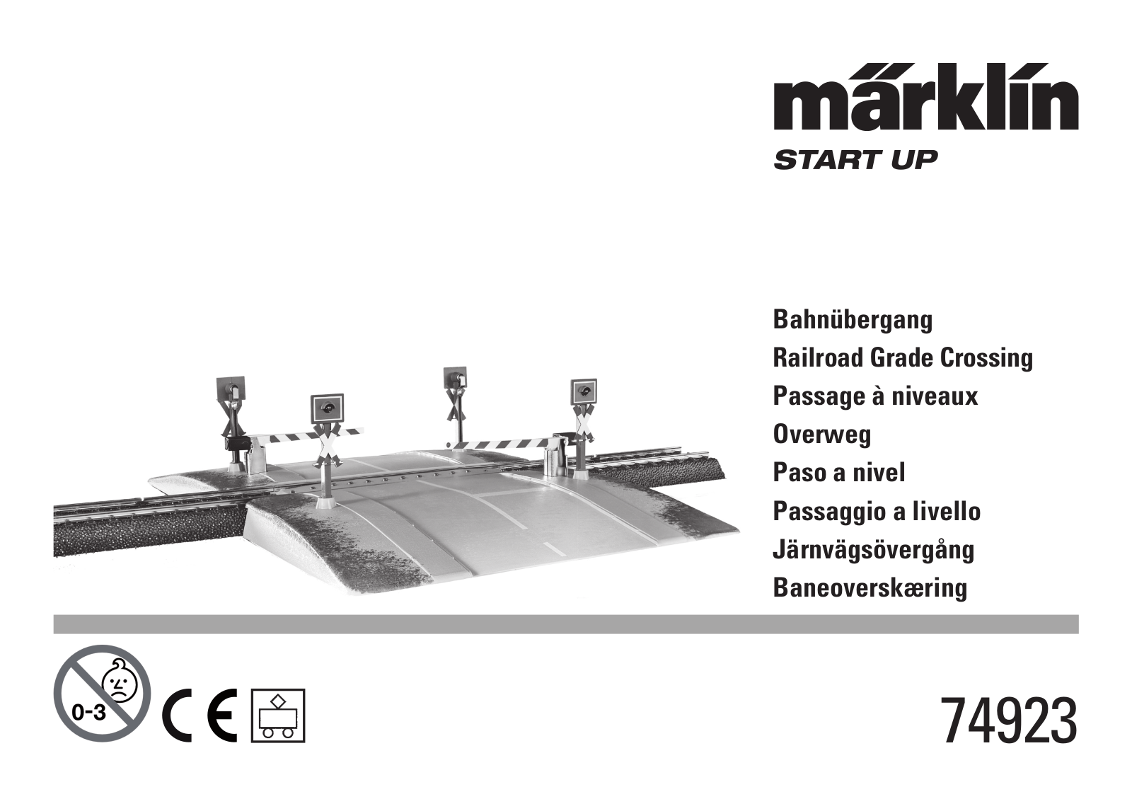 Märklin 74923 User manual