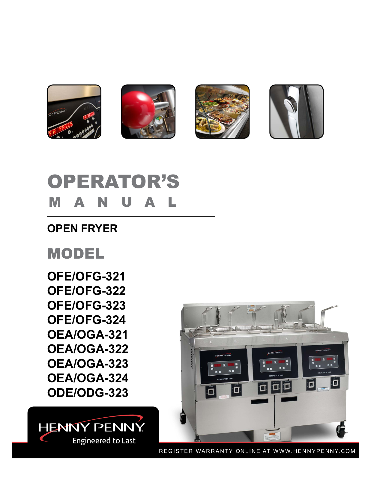 Henny Penny OFE-321 Installation Manual