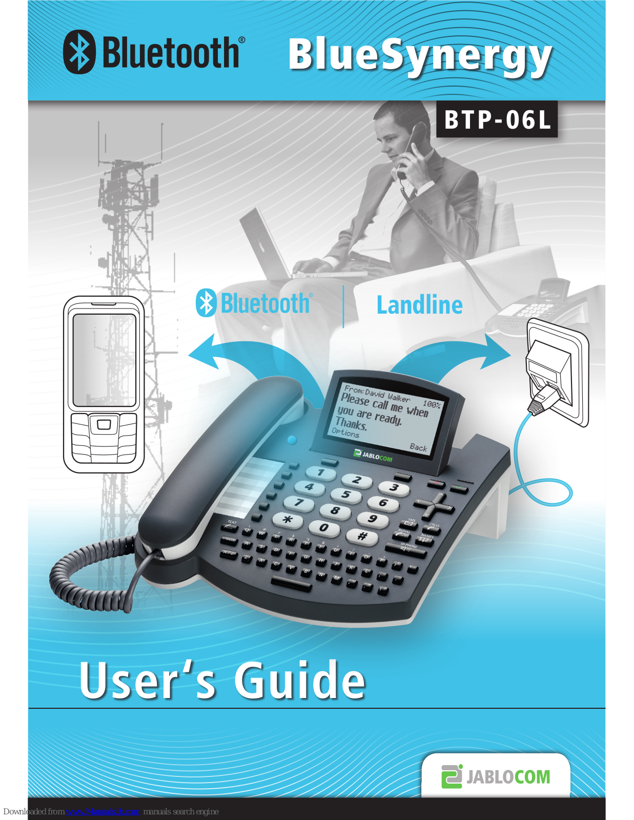 JabloCom BlueSynergy BTP -06L User Manual