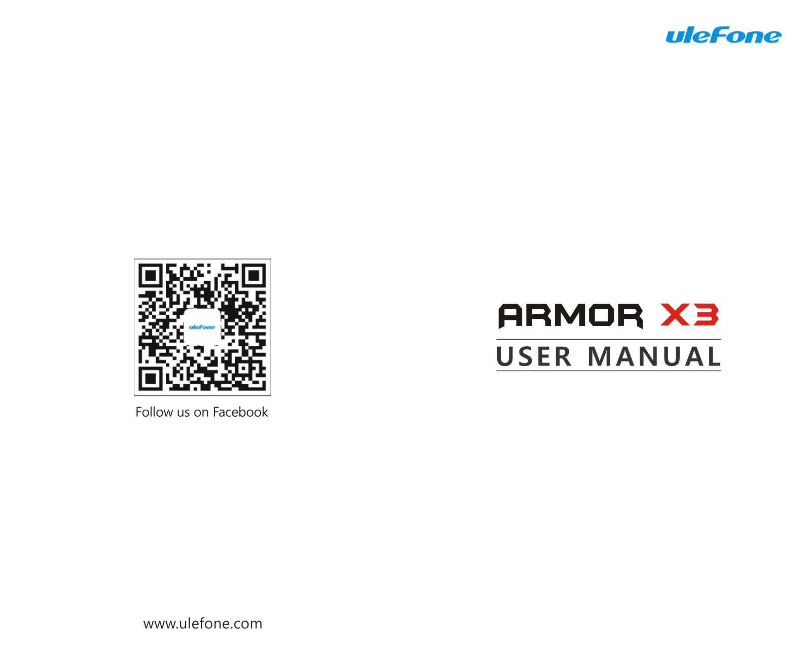 Ulefone Armor X3 User Manual