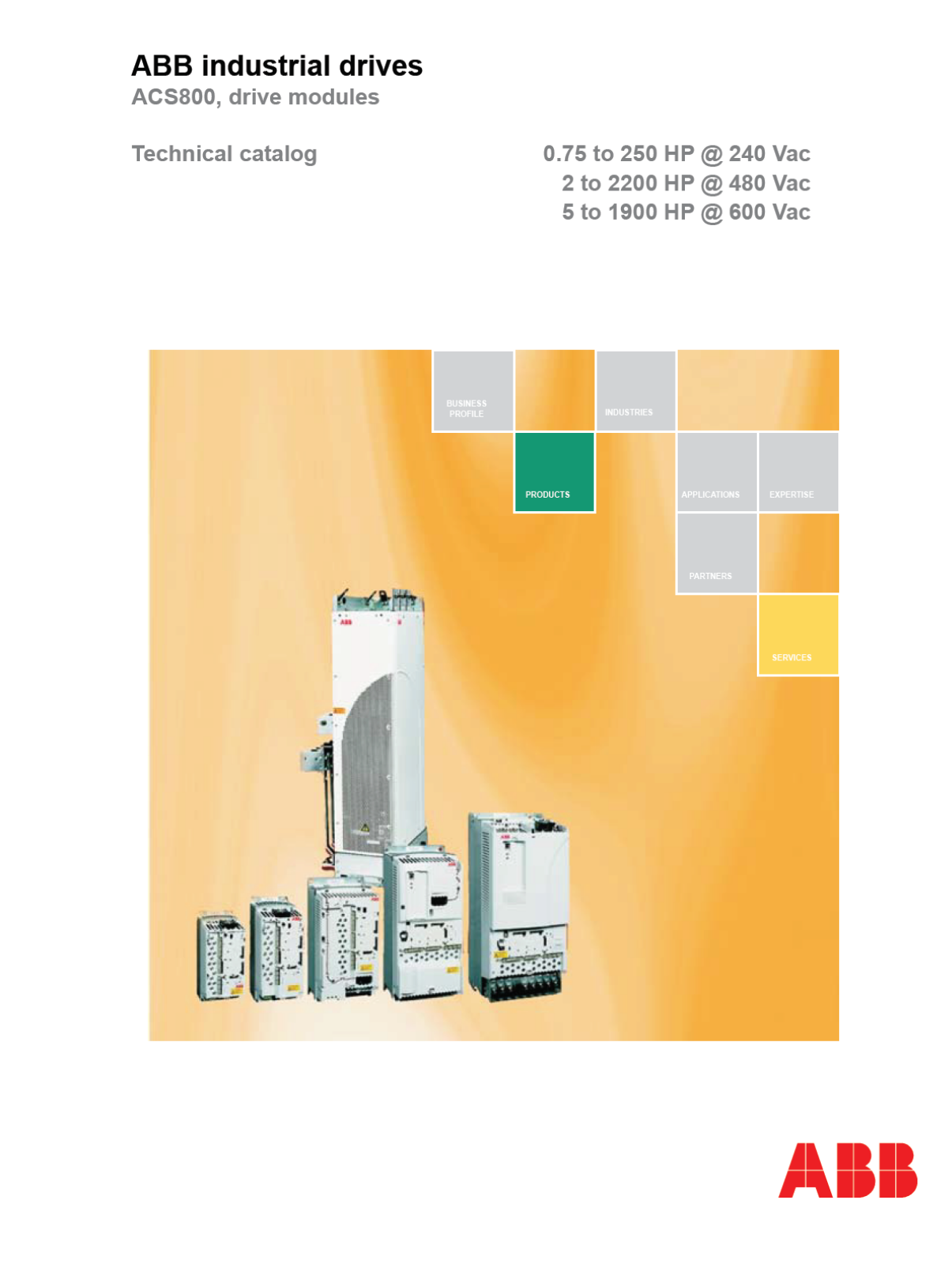 ABB ACS800 Catalog