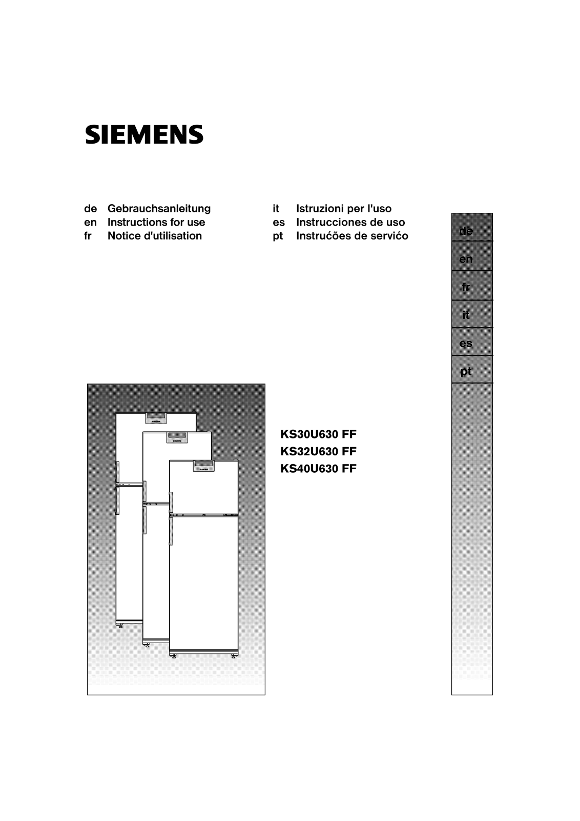 SIEMENS KS32U630 User Manual