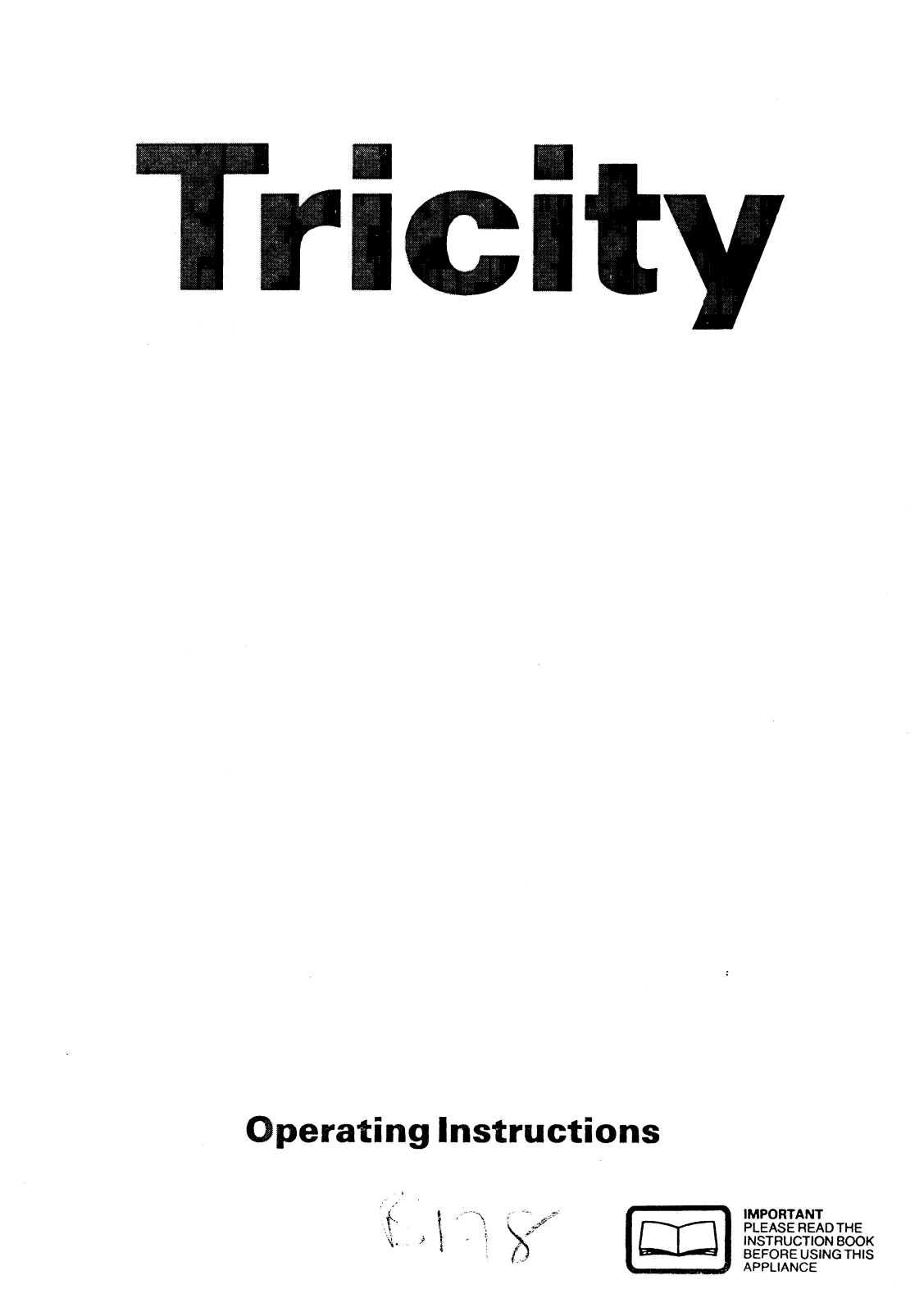 TRICITY BENDIX 2758, 2738 User Manual