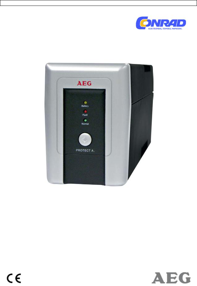 AEG PROTECT A.700 User guide