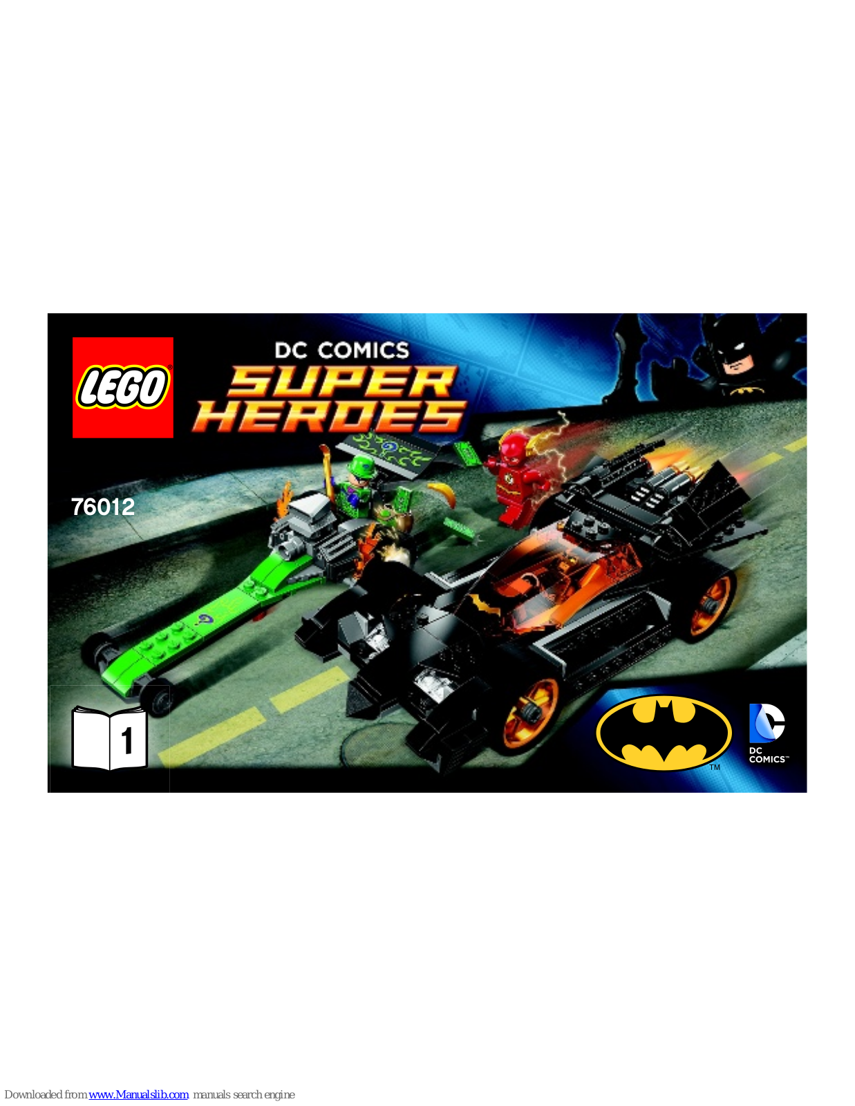 LEGO DC Comics Super Heroes 76012 Assembly Instructions Manual