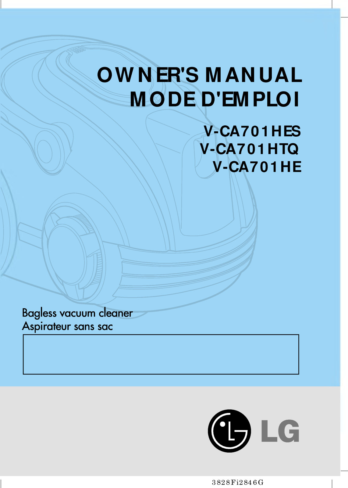 LG VCA701HES User Manual