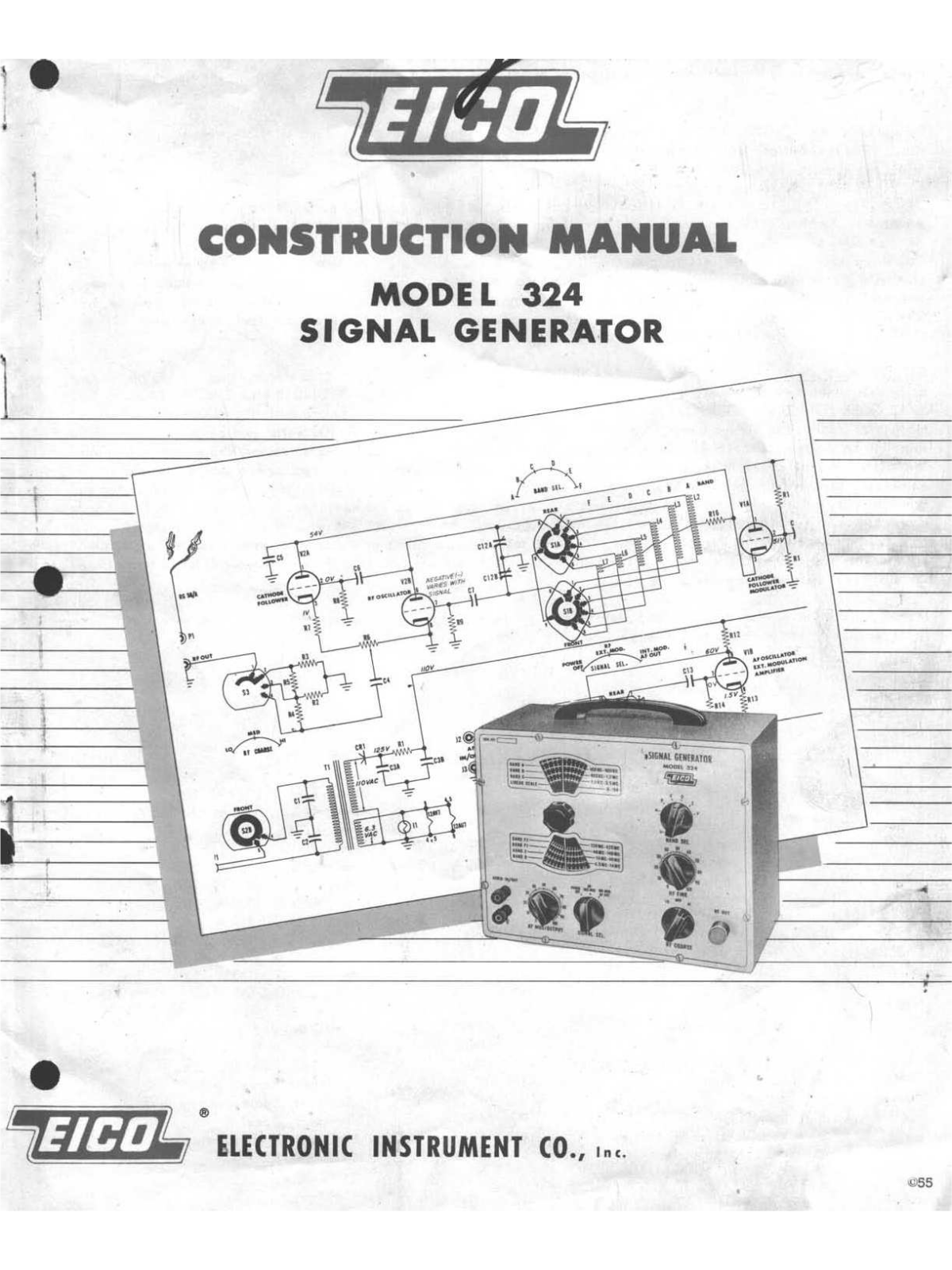 Eico 324 User Manual