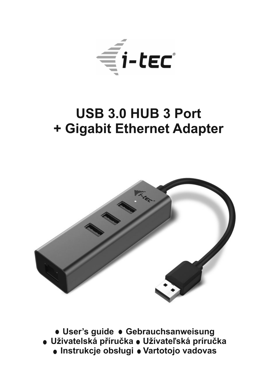 i-tec U3METALG3HUB User Manual