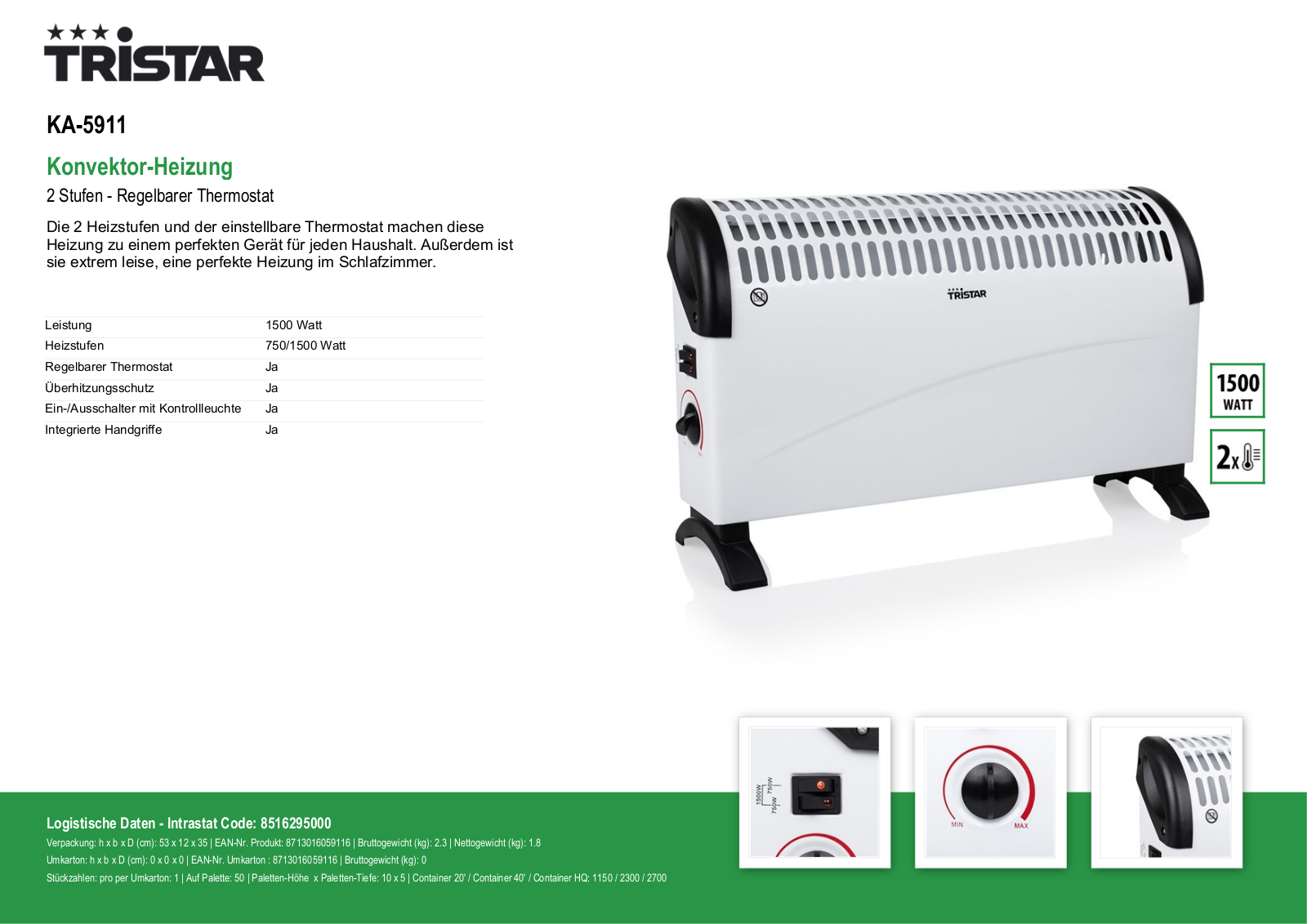 Tristar KA-5911 Technical data - ManualMachine.com