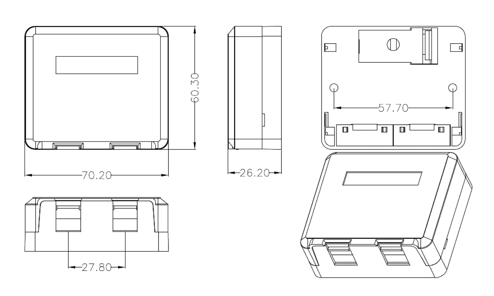 Intellinet IWP-MDSC-2E Drawing - ManualMachine.com