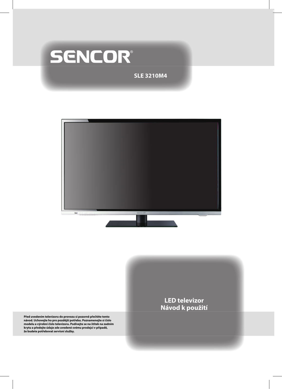 Sencor SLE 3210M4 User Manual - ManualMachine.com