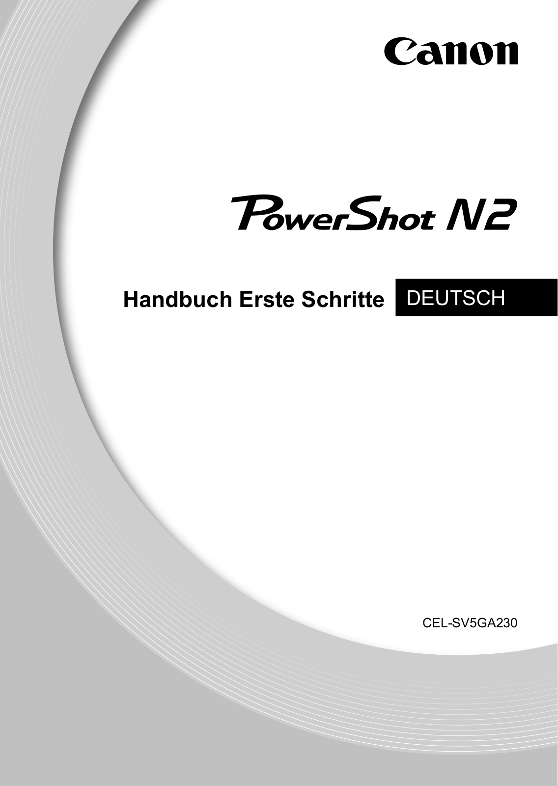 Canon PowerShot N2 User manual