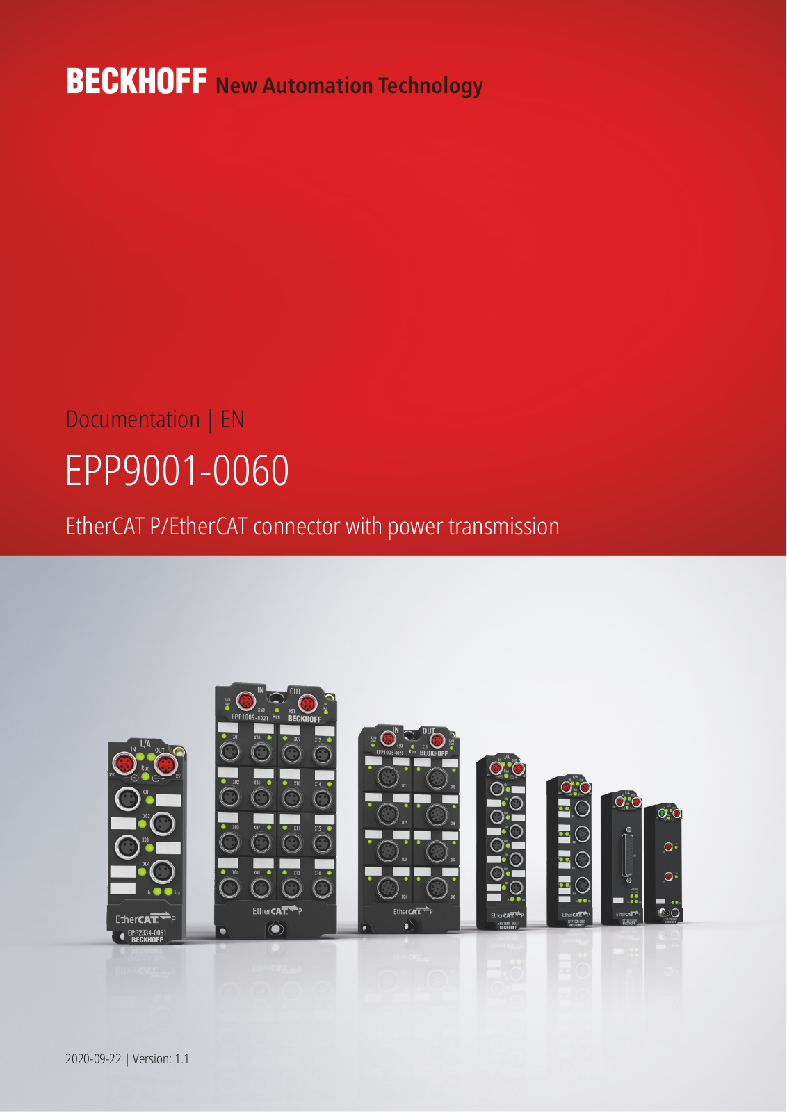 Beckhoff EPP9001-0060 User Manual