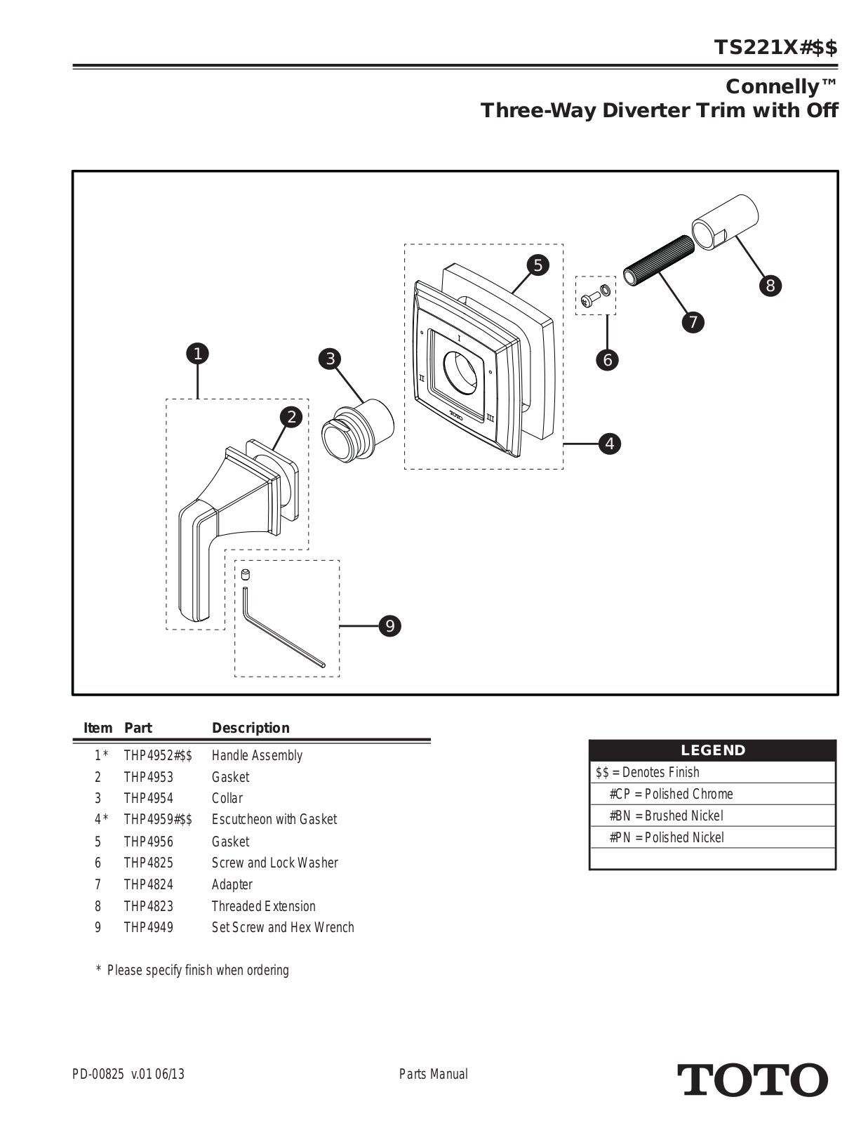TOTO SBSA1819 Installation & Assembly - ManualMachine.com