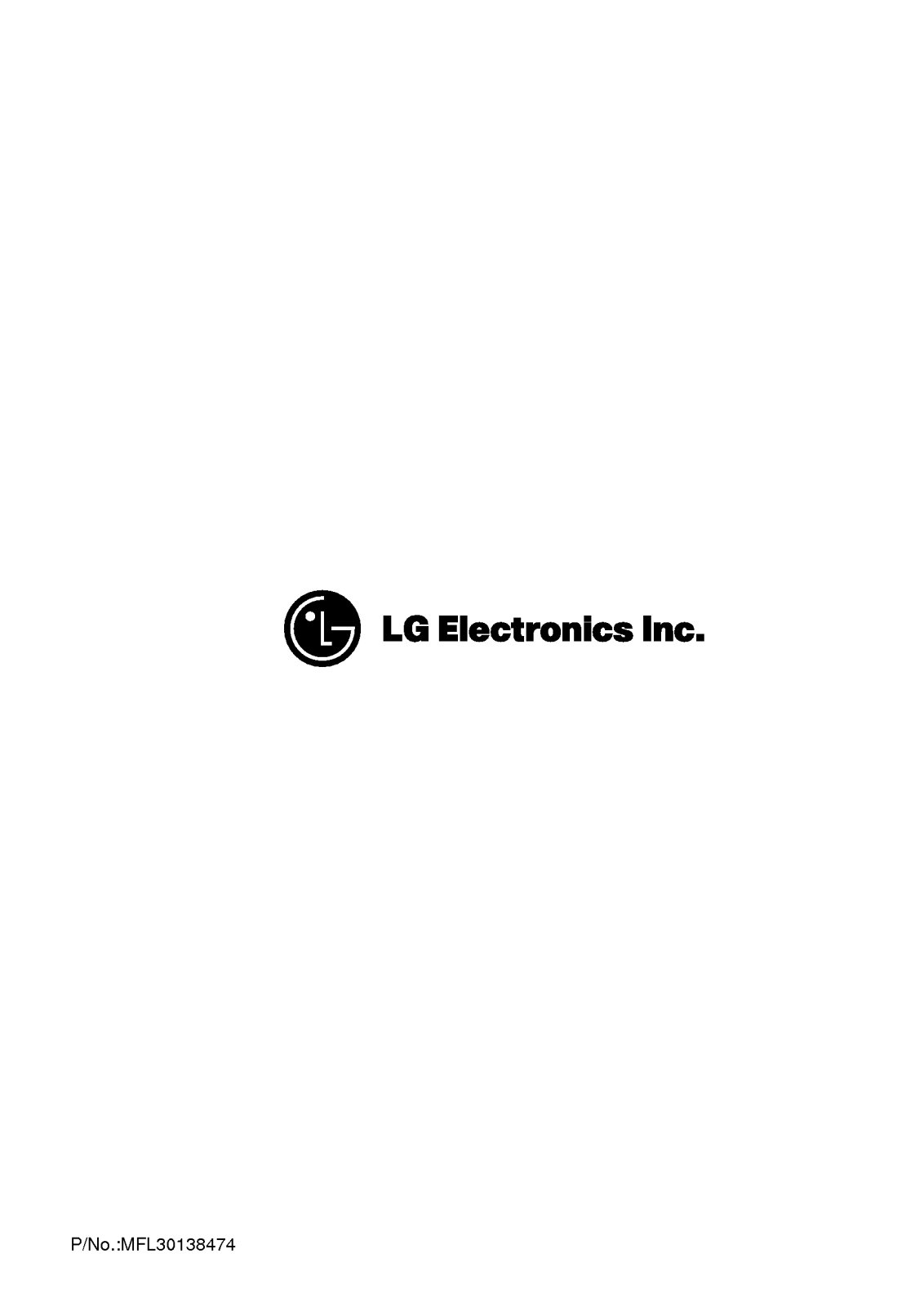 LG WT-V1067TP User Manual