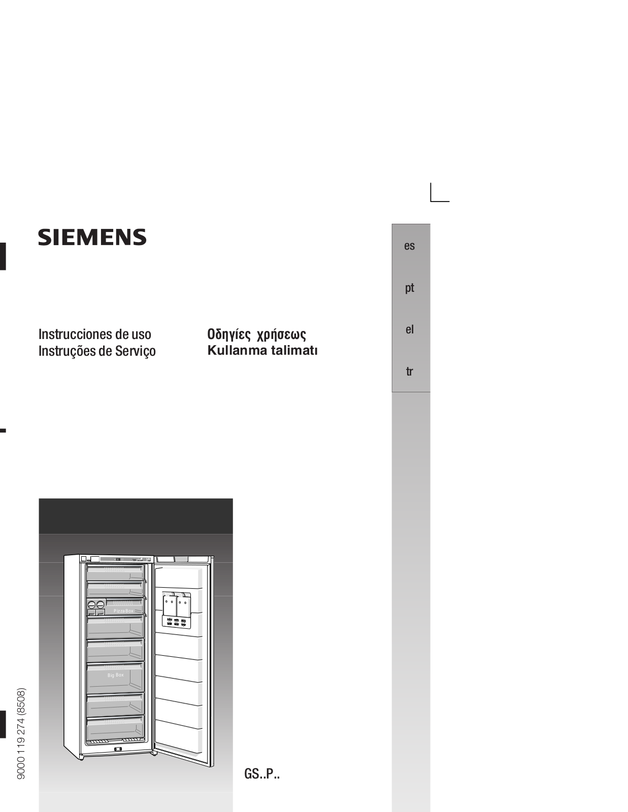 Siemens GS34P490, GS34P420 User Manual