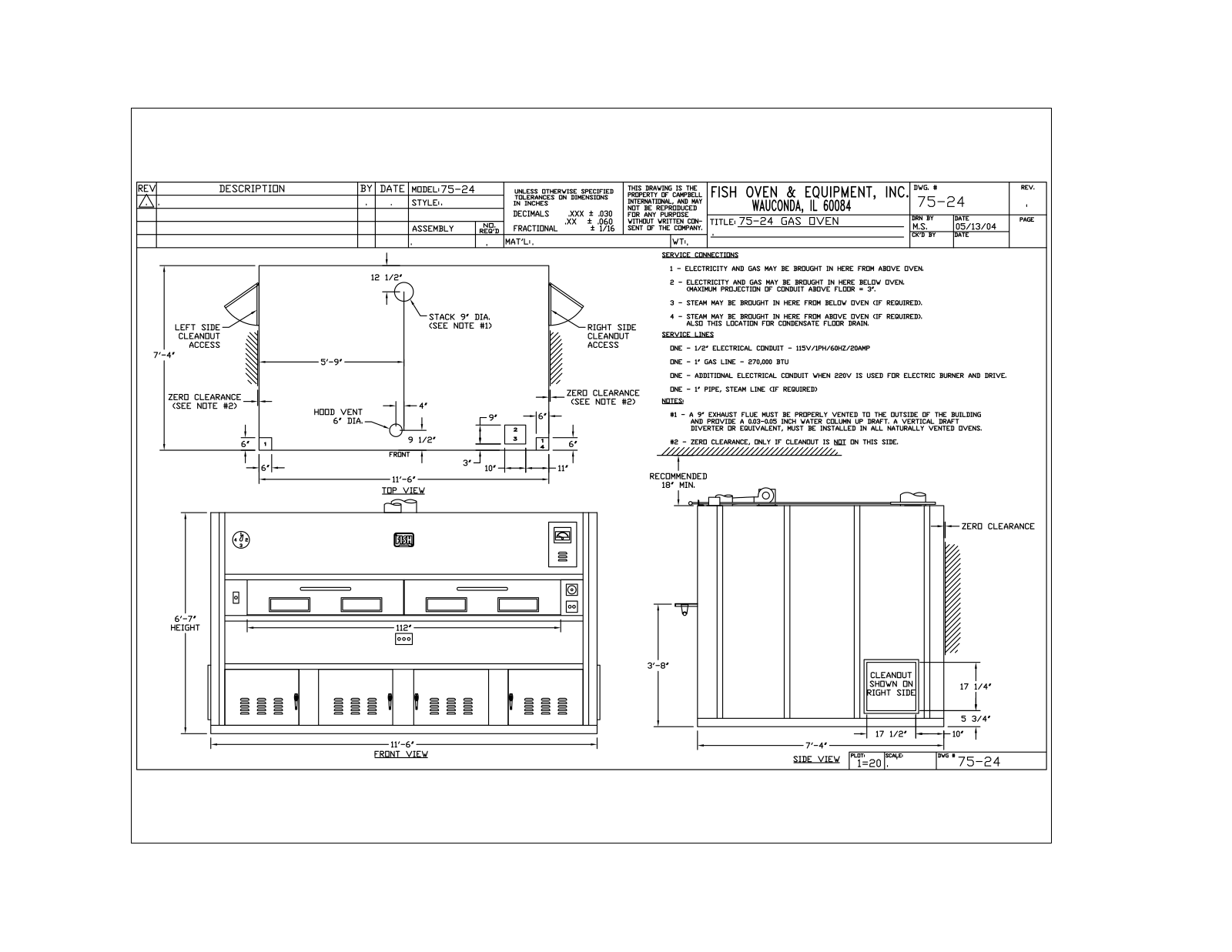 Fish Oven 75-24 User Manual - ManualMachine.com