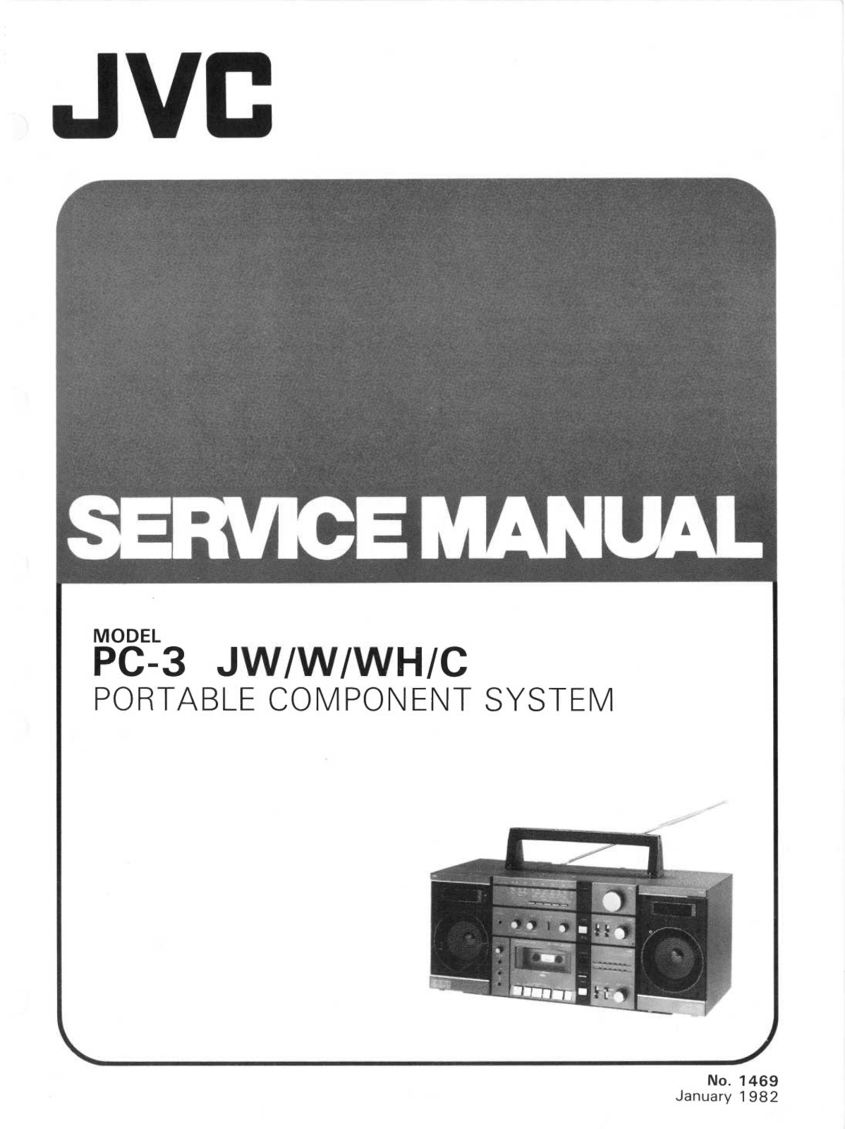 Jvc PC-3 Service Manual