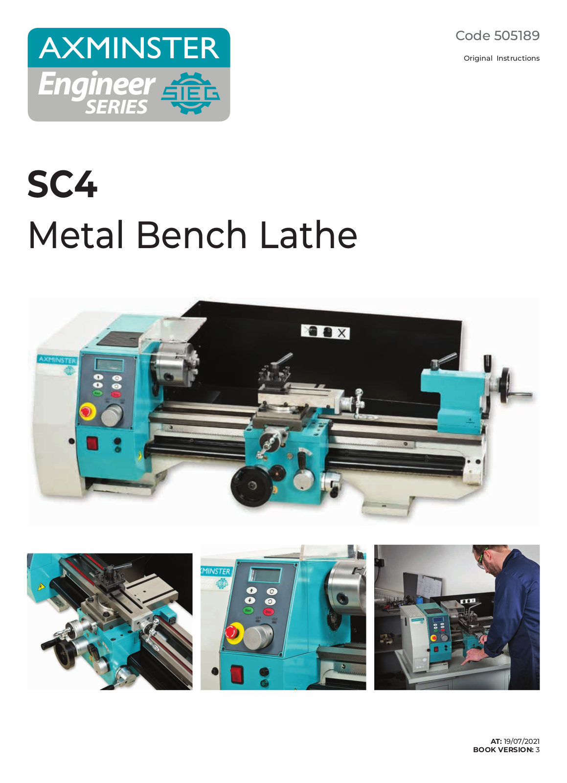Axminster SC4 User guide - ManualMachine.com