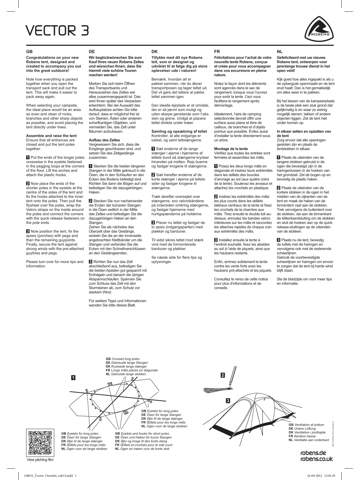 Robens Vector 3 User Manual