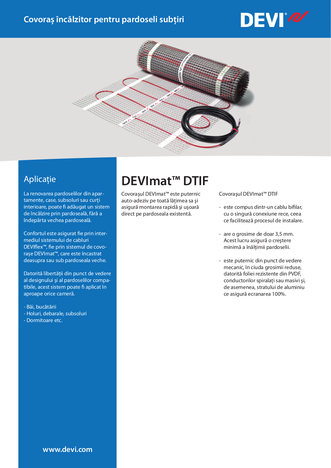 Danfoss DEVImat DTIF Fact sheet