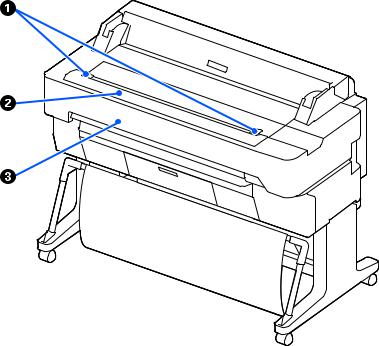 Epson T3470, T5470, T5470M User manual