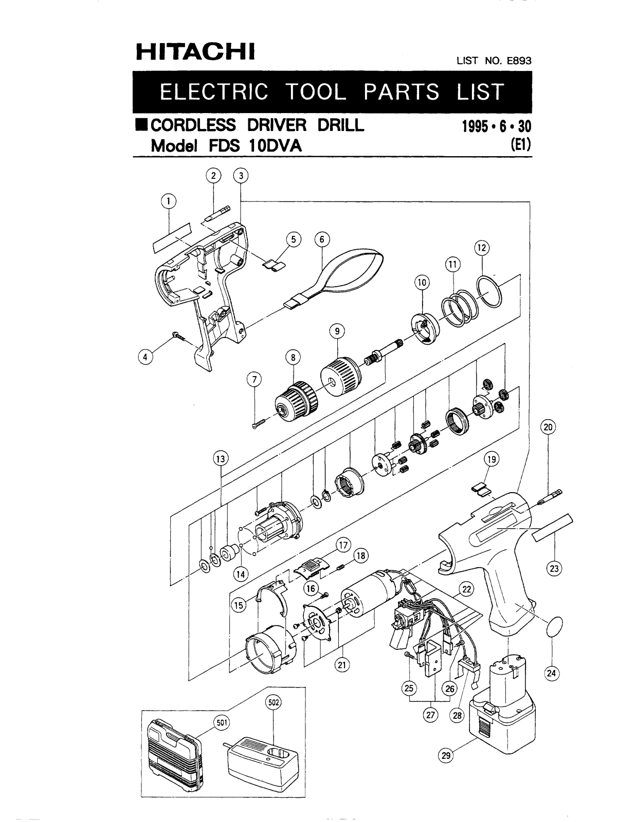 Hitachi FDS10DVA User Manual