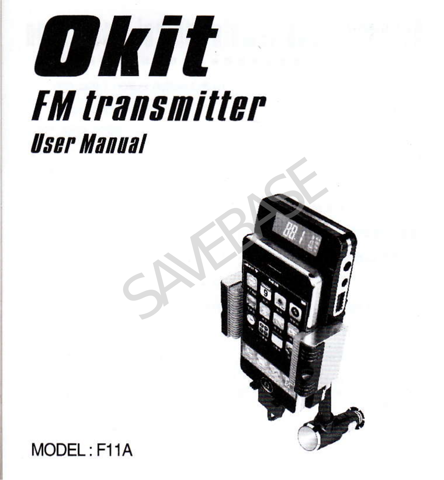 Okit F11A User Manual - ManualMachine.com