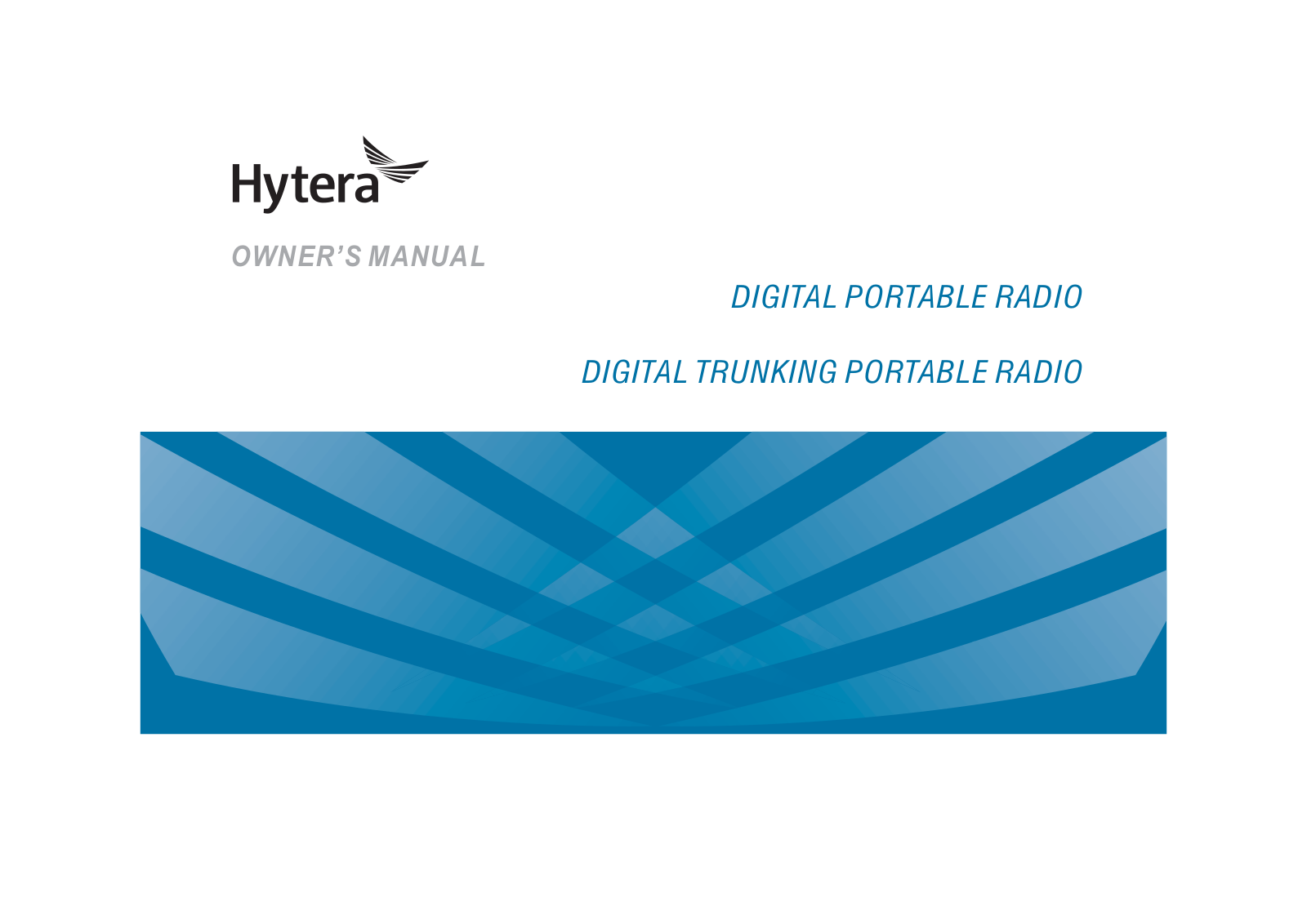 Hytera Communications PD7XXU1 User Manual